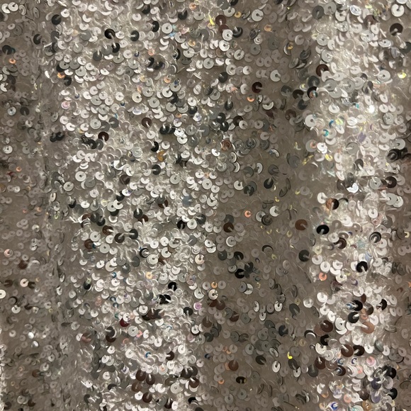 Retrofete white sequin dress size M - Picture 4 of 8